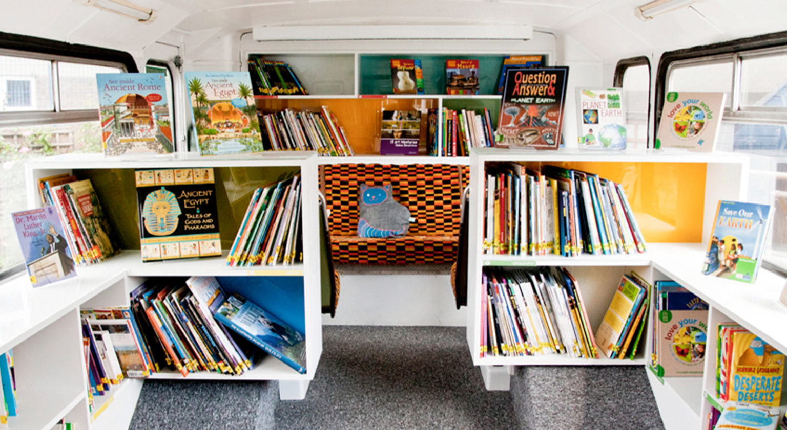 Rosendale Library School Bus Resident Architects